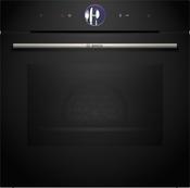 Bosch Series 8, Built-in oven with steam function, 60 x 60 cm - Black | BSH HSG7364B1B