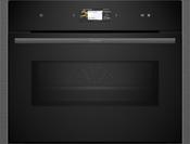 Neff N 90, Built-In Compact Oven With Microwave Function, 60 X 45 Cm, Graphite-Grey | BSH C24MS71G0B