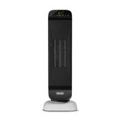 DeLonghi 2000W Ceramic Tower Fan Heater with Remote Control and 24 Hour Timer - White | HFX25S20
