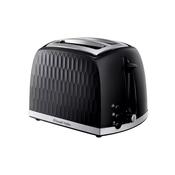 Russell Hobbs Honeycomb 2 Slice Toaster - Black | 26061/RH