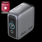 Verbatim Mini GaN 100W 3-Port Wall Charger with TFT Touch Display | 30239 image