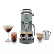 De'Longhi Dedica Duo Espresso Coffee Machine with Cold Brew and My LatteArt Steam Wand - Green | EC890.GR