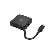 Hama USB 3.2 Gen 1 4 Ports USB-C Hub - Black | 436849 image