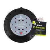 BENROSS 4 Way 10M Cable Reel - 10A || 48270