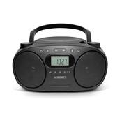 *OPEN BOX* Roberts - Zoombox FM CD Boombox - Black | 500003568