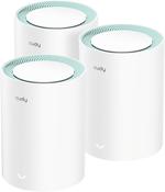 Cudy M1500 AX1500 Whole Home Mesh Wi-Fi 6 System with Gigabit Ports (3-Pack) | M1500
