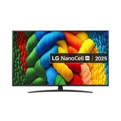 LG 55" NanoCell AI NANO81 4K Smart TV 2025 | 55NANO81A6A.AEK image