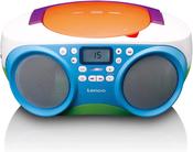 Lenco Portable FM Radio and CD/USB-player - Multi colour | SCD4-41UK
