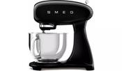 Smeg 50's Style 1000W 10 Speed Stand Mixer - Black | SMG SMF05BLUK image