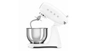 Smeg 50's Style 1000W 10 Speed Stand Mixer - White | SMG SMF05WHUK image