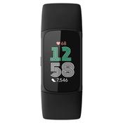 Fitbit Charge 6 by Google Fitness Tracker – Obsidian/Black | GA05183-GB