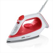 Braun TexStyle 1 Steam Iron SI 1019 - Red/white | SI1019RD image
