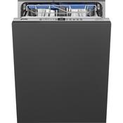 Smeg 60cm Integrated 13 place dishwasher - Silver, Universal Design | SMG DI323BL