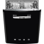 Smeg 60cm Retro Style 13 Place Integrated Dishwasher - Black | SMG DIFABBL