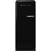 Smeg 60cm Retro Style Fridge With Icebox (6), Left Hand Hinged - Black | SMG FAB28LBL6UK