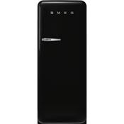 Smeg 60cm Retro Style Fridge With Icebox (6), Right Hand Hinged - Black | SMG FAB28RBL6UK