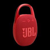 JBL Clip 5 Portable Bluetooth Speaker with Carabiner - Red | JBLCLIP5RED image