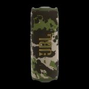 JBL Flip 7 Portable Bluetooth Speaker IP68 Waterproof with AI Sound Boost - Squad Cammo | JBLFLIP7SQUAD image