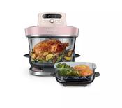 Ninja CRISPi PRO 7-in-1 XL Glass Air Fryer 5.7L with 2.3L Container - Rose Quartz | AS101UKRS