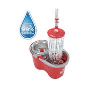 RENE Spin Mop Dada Powerful Spin Drying Stainless Steel Basket - Red | MOPDADA