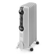 DELONGHI Radia S Portable Oil-Filled Radiator - White | TRRS0715 image