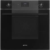 Smeg Linea 60cm Built-In Single Oven, Fan assisted - Black | SMG SF6100VB3