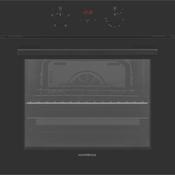 *OPEN BOX* NordMende Built In 65L Single Fan Oven Grill Timer - Black | SO207BL