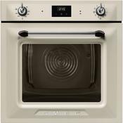 Smeg Victoria 60cm Built-In Traditional Pyro Single Oven - Cream || SOP6900TP