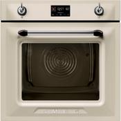 Smeg Victoria 60cm Built-In SteamOne Single Oven, Combi Steam, Pyrolytic - Cream | SMG SOP6902S2PP