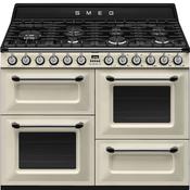 Smeg 110x60 cm Victoria Dual fuel Cooker with Gas Hob - Cream | SMG TR4110P1