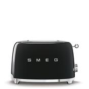 SMEG 2 Slice Toaster - Gloss Black | TSF01BLUK