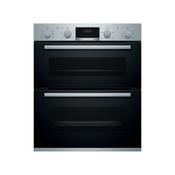 Bosch Series 4, Built-under double oven - Stainless Steel | BSH NBS533BS0B
