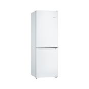 Bosch Series 2, free-standing fridge-freezer with freezer at bottom, 176 x 60 cm - White | BSH KGN33NWEBG