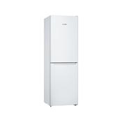 Bosch Series 2, freestanding fridge-freezer with freezer at bottom, 186 x 60 cm - White | KGN34NWEAG