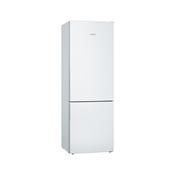 Bosch Series 6, free-standing fridge-freezer with freezer at bottom, 201 x 70 cm, - White | BSH KGE49AWCAG