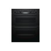 Bosch Series 4, Built-under double oven - Black | BSH NBS533BB0B