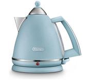 DELONGHI Argento Flora Blue Kettle - Blue | KBX3016AZ