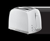 Russell Hobbs Honeycomb 2 Slice Toaster - White | 26060/RH