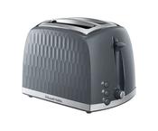 *OPEN BOX* Russell Hobbs Honeycomb 2 Slice Toaster - Grey | 26063/RH