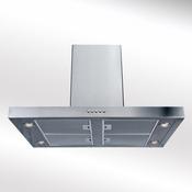 Luxair 90cm Island Cooker Hood - Flat - Stainless Steel || LA-90-FLT-ISL-SS