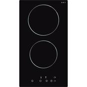 CATA 2 Zone Ceramic Domino Hob - Black Glass || CUL30TC