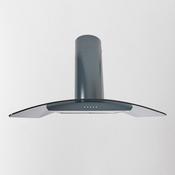 LUXAIR 110cm Premium Curved Glass Cooker Hood in Anthracite Grey || LA-110-CVD-ANTHRACITE image