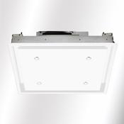LUXAIR 60cm x 60cm Premium Ceiling Cooker Hood with Pitched Roof External Motor in Gloss White || LA-60-ANZI-EXT-WHT