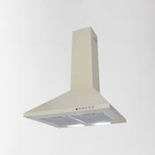 LUXAIR 60cm Premium Chimney Cooker Hood in Gloss Ivory/Cream || LA-60-STD-IV