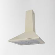 LUXAIR 70cm Premium Chimney Cooker Hood in Gloss Ivory/Cream || LA-70-STD-IV