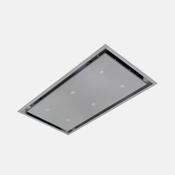 LUXAIR 90cm x 50cm Premium Ceiling Cooker Hood with Wall Mounted External Motor in Stainless Steel || LA-90-ANZI-EXT-SS
