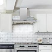 Luxair 100cm  Lusso Luxury Cookker Hood - Stainless Steel || LA-100-LUSSO-FLT-SS