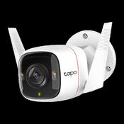 TP-LINK Outdoor Security Camera IP66 4MP Day/Night - White | TAPO C320WS image