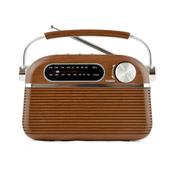 LLOYTRON AM/FM BT MP3 Vintage Radio - Wood Effect | PP6403