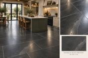 Historical Black Limestone 56x84cm x 2cm